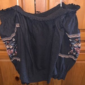 Off the shoulder top